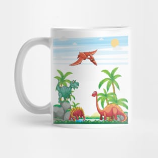 Happy Dinos Mug